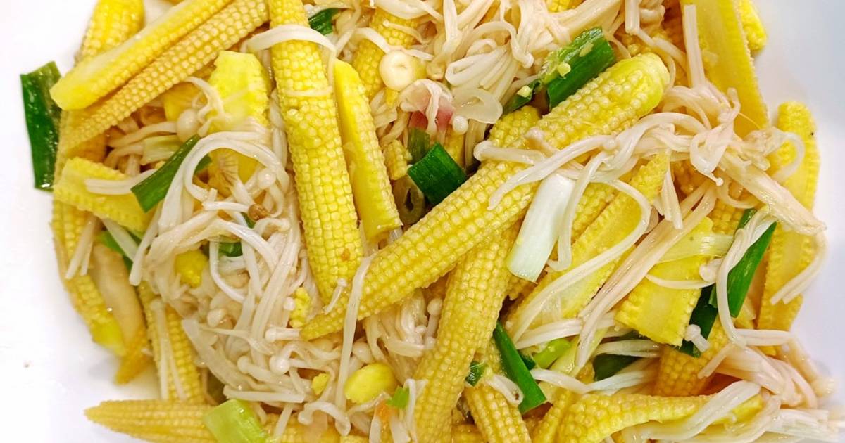 15 món ngô bao tử xào nấm thơm ngon, đa dạng và dễ làm tại nhà - Cookpad