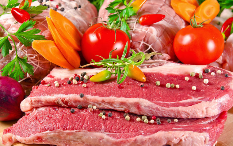 Thịt nhập khẩu đông lạnh tràn thị trường