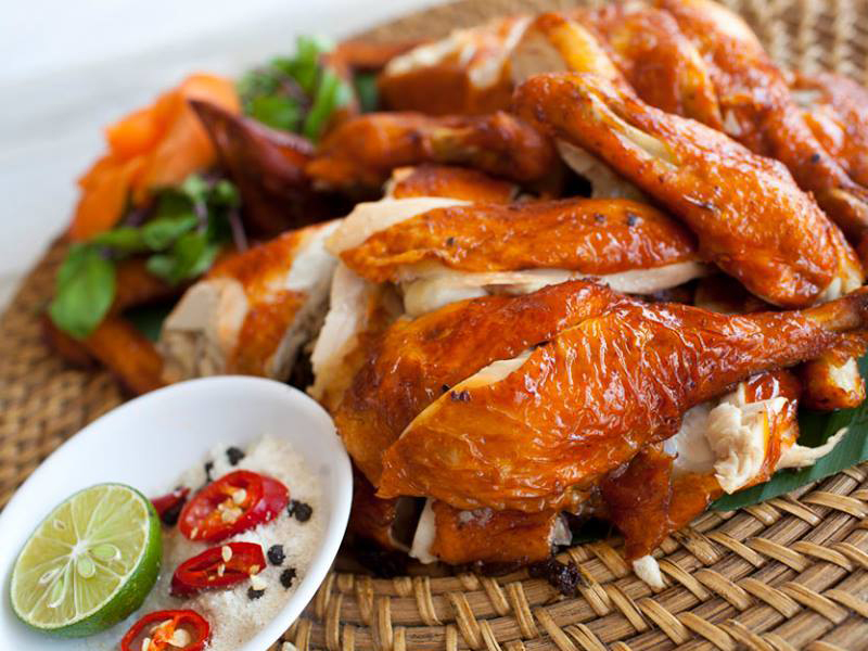 Món gà nướng mật ong